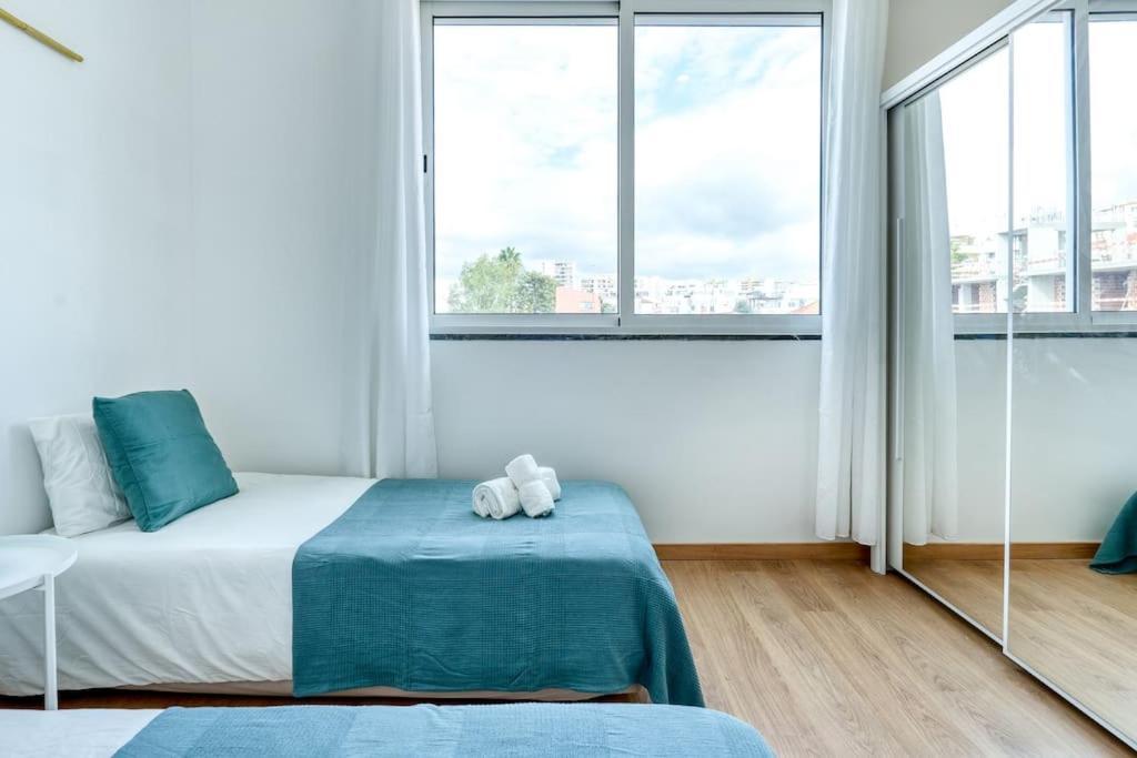 Faro Center With Ac & Wifi Apartment ภายนอก รูปภาพ