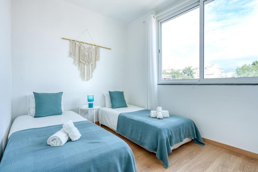 Faro Center With Ac & Wifi Apartment ภายนอก รูปภาพ